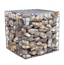 18176 - gabion cube with rocks